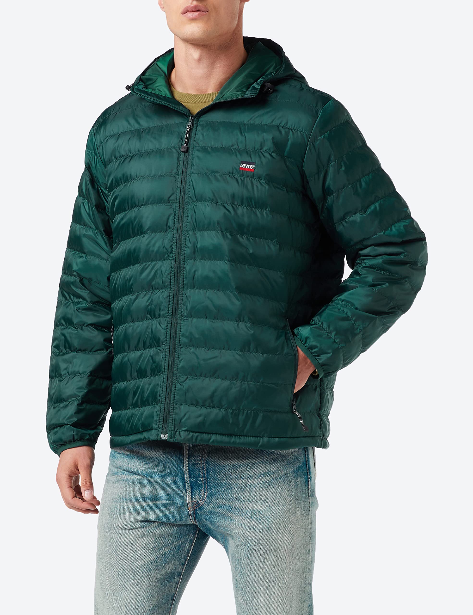 Levi's Mężczyźni Presidio Packable Jacket, Ponderosa Pine, M