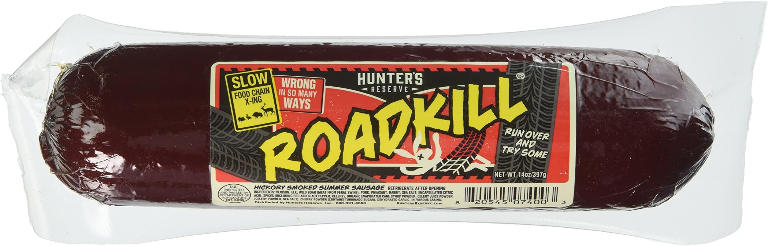 Hunters Reserve Original Roadkill Summer Sausage Gift Box