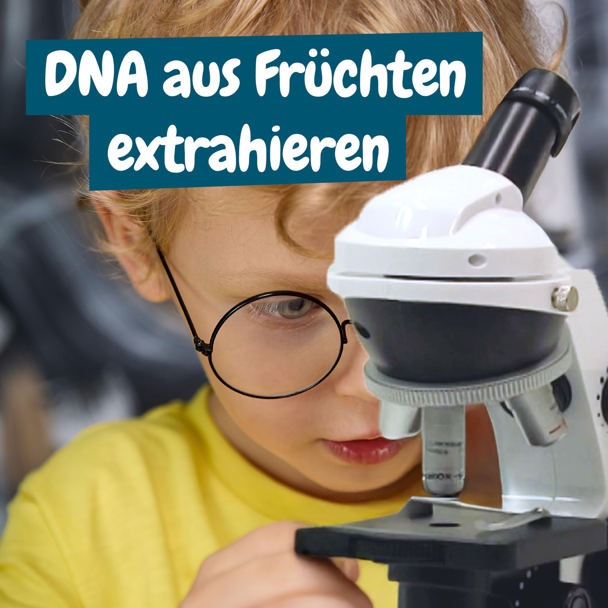 Science4you Mikroskop fur Kinder ab +8 Jahre - Chemiebaukasten mit Objettrager und Smartphone Mikroskop, Forscherset mit 15 Experimente, Schulerlabor und Lehrspiel fur Kinder 8-14 Jahre