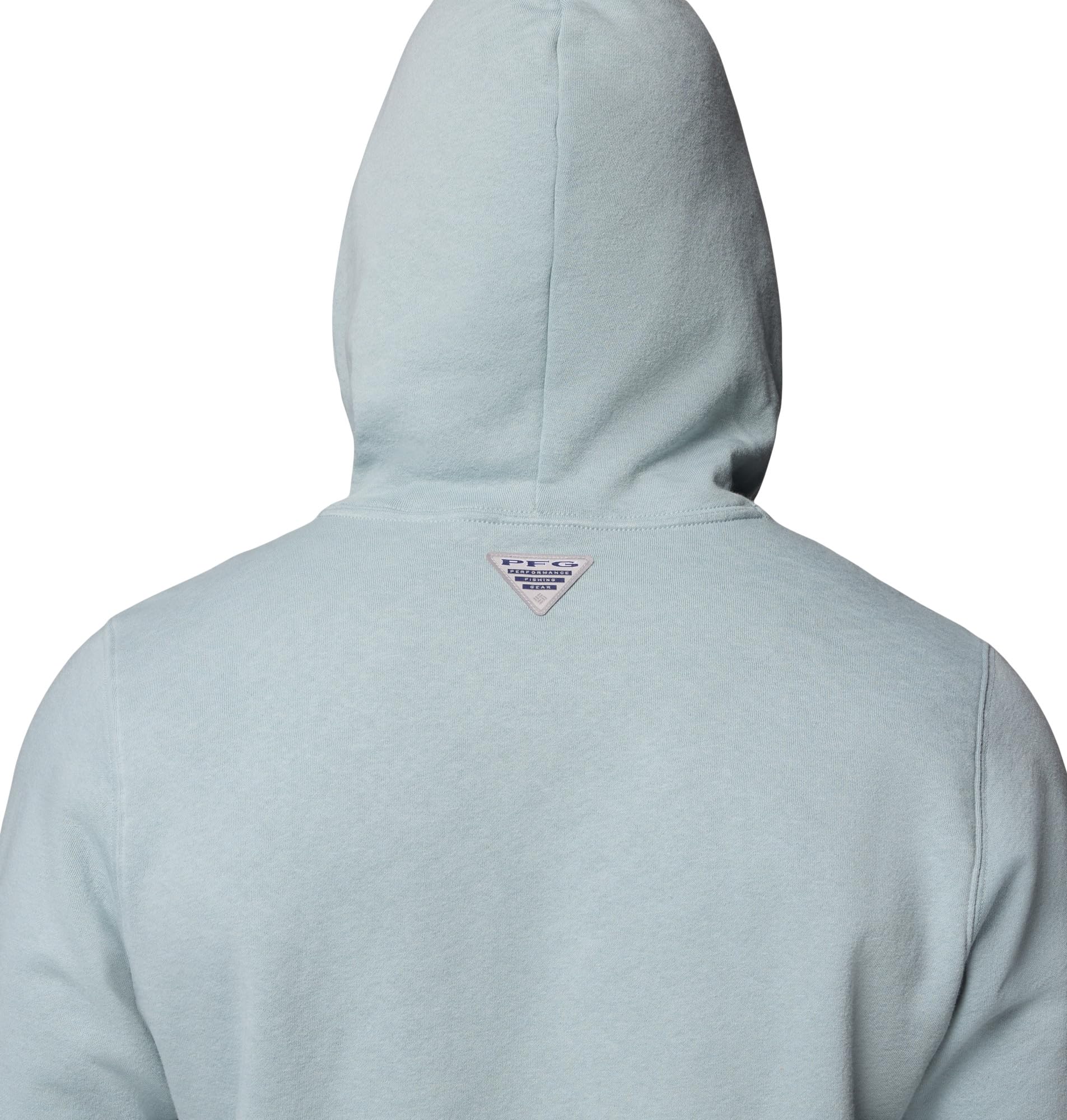 Sweat-shirt Columbia PFG femme gris moyen bleu polaire femmes