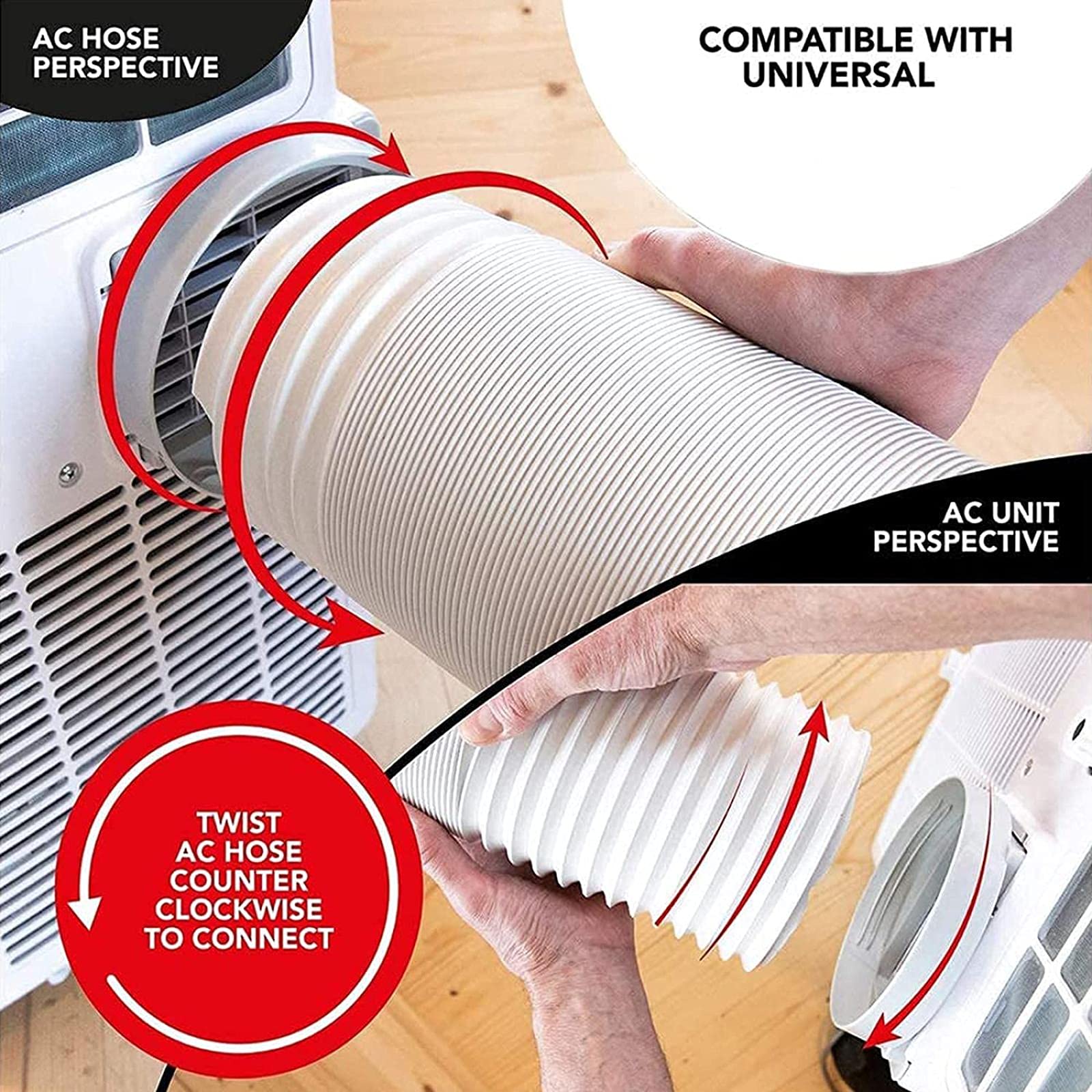 Amazon.co.jp: スポットクーラー ダクト 延長排気ダクト 移動式