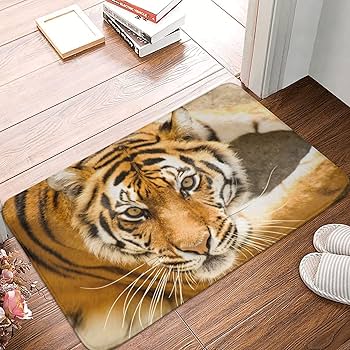 human made ラグマット　Sサイズ　虎　トラ　インド製 HUMAN MADE - human made TIGER RUG SMALLラグマットの通販 by