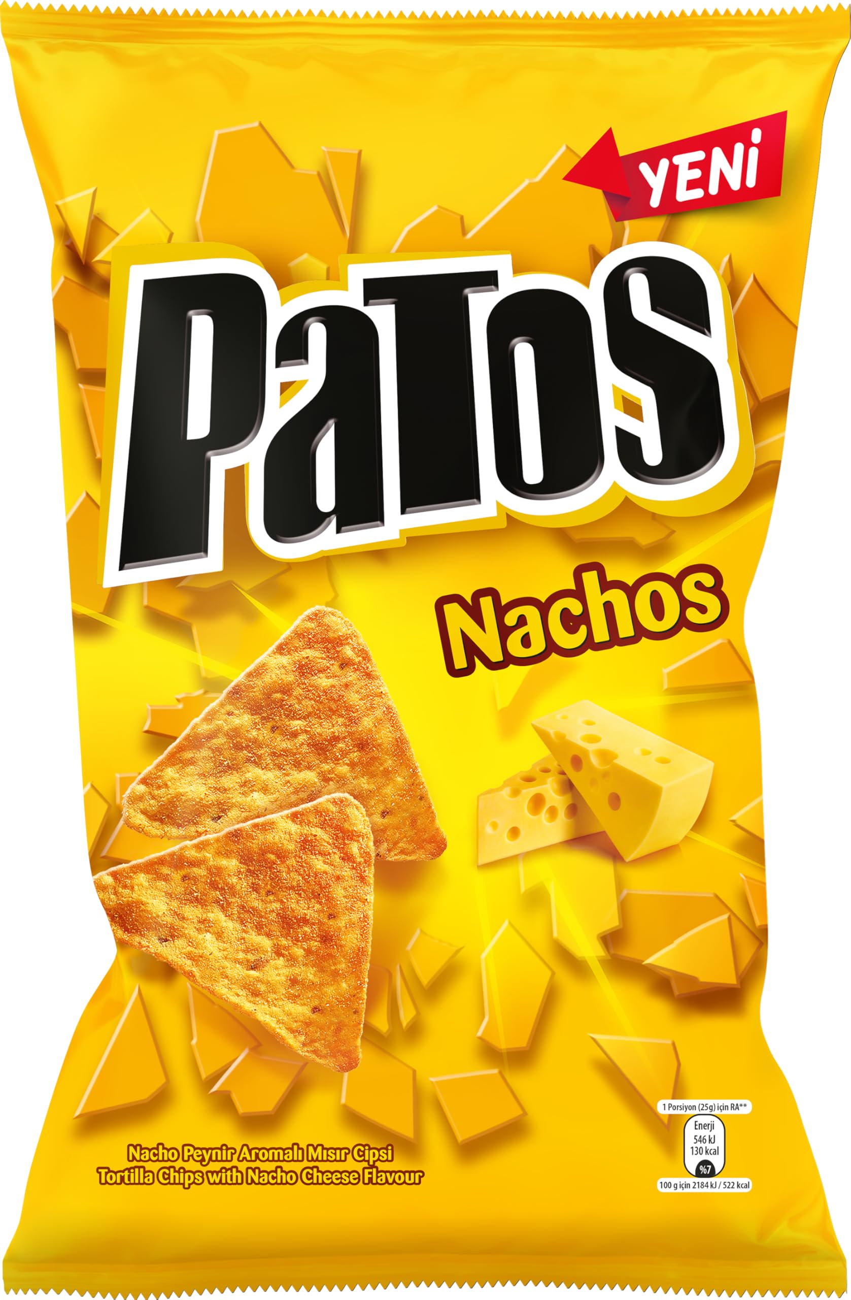 Patos Nacho Parti 185 Gram X 15 Adet