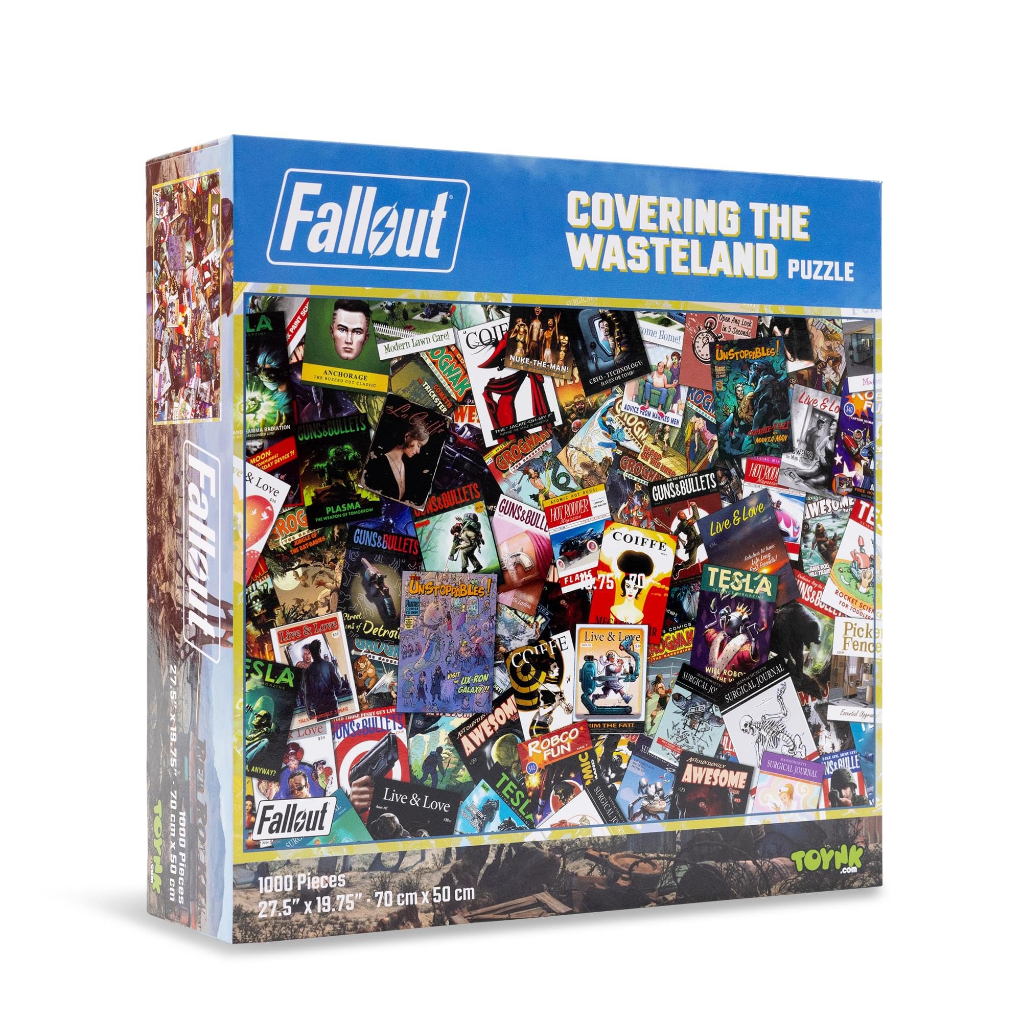 Amazon.com: Fallout Covering The Wasteland 1000-Piece Jigsaw