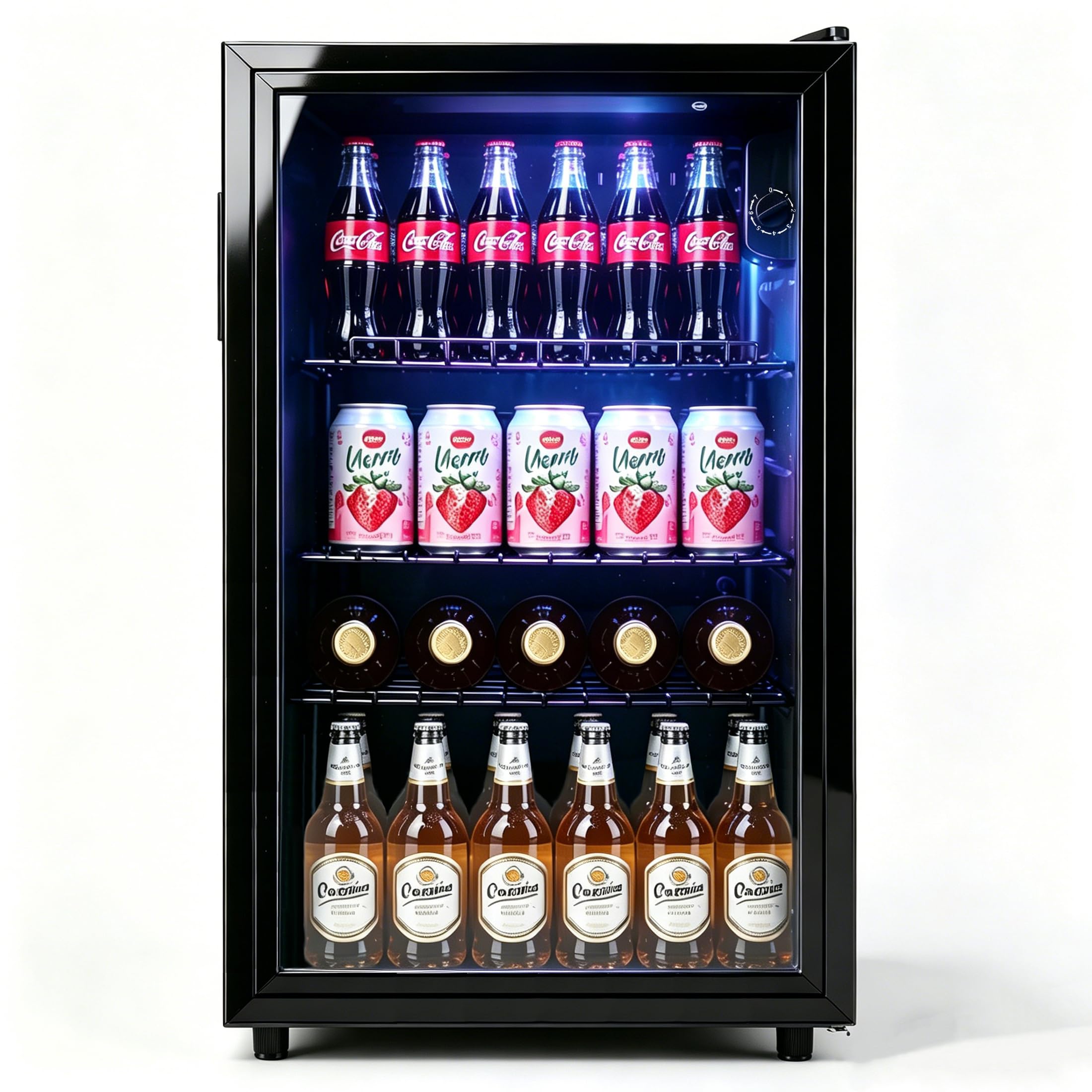 CALLIEVER WA01501A011 3.5 cu ft Beverage Cooler Blue