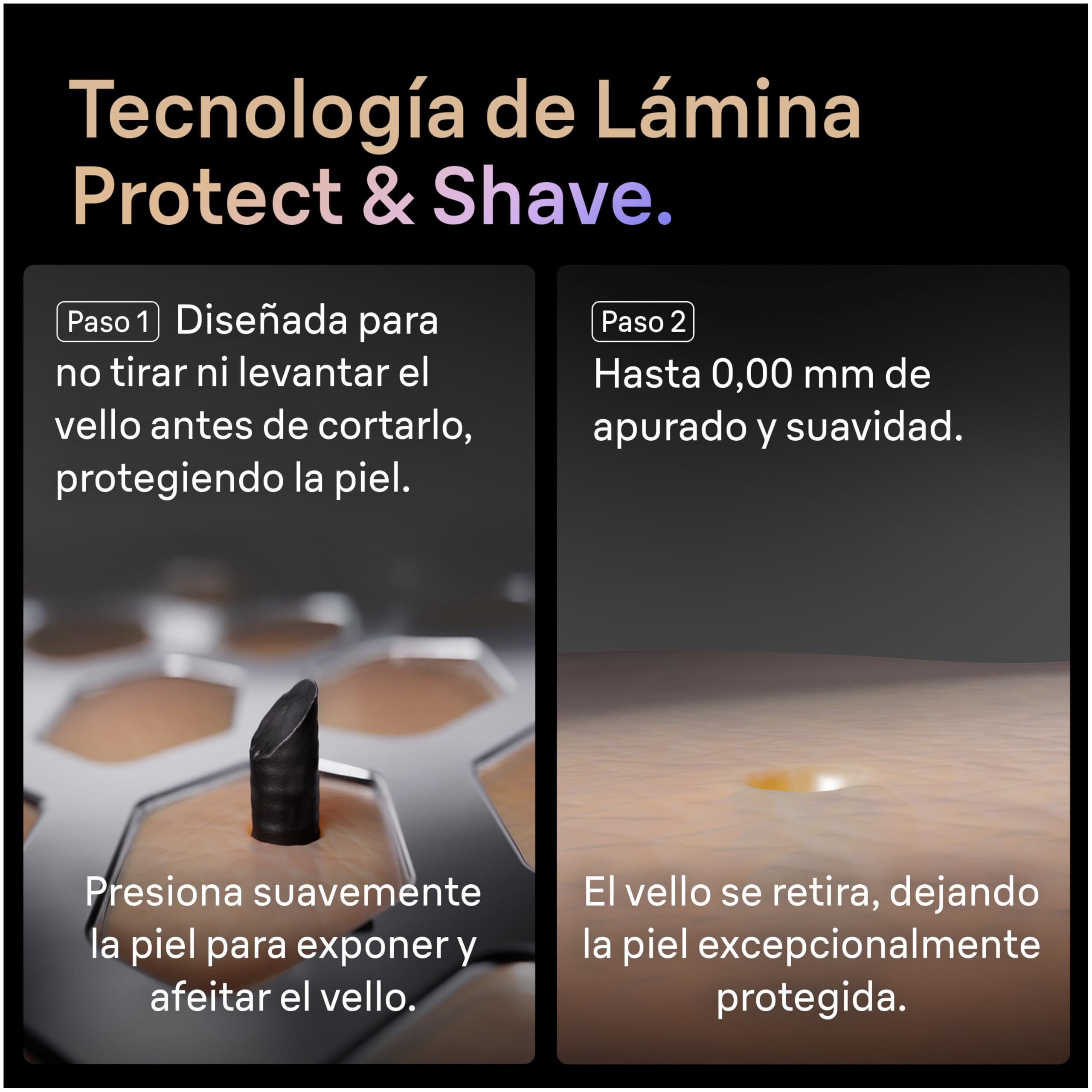 Braun Afeitadora Eléctrica Hombre Series 9 Pro+, Máquina de Afeitar Barba en Seco Y en Mojado con Tecnología 5+1, 60 Min de Uso, 1 Cabezal Extra, Base de Carga, Estuche de Viaje, 9617PSI, Plata - 4