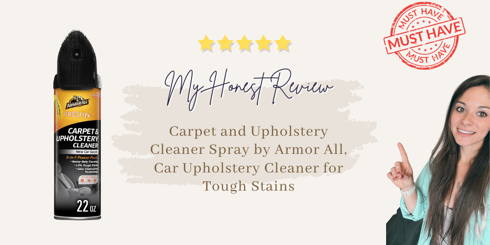 Armor All FRESH fx Power Foam Carpet & Upholstery Cleaner – New