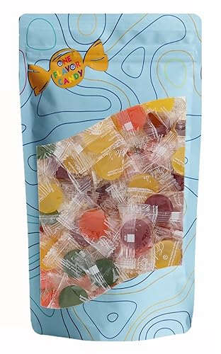 One Flavor Candy Eda's - Caramelos limpios sin azúcar (sin azúcar, sin sal, sin colesterol, sin grasas trans) (mezcla tropical surtida) (16 onzas)