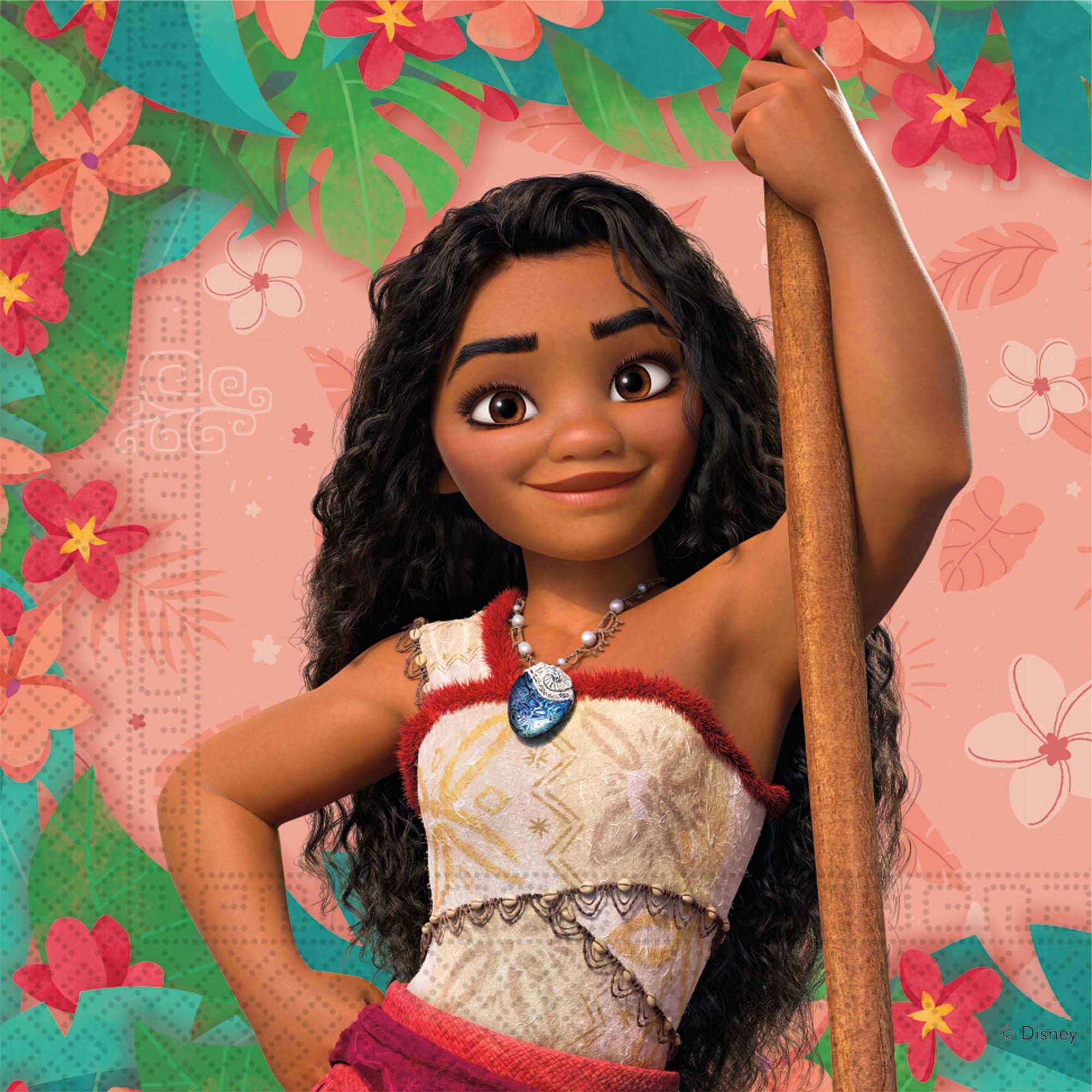 Procos - Set de Fiesta Moana de Varias Piezas para cumpleaños Infantiles o Fiestas temáticas, decoración de Mesa
