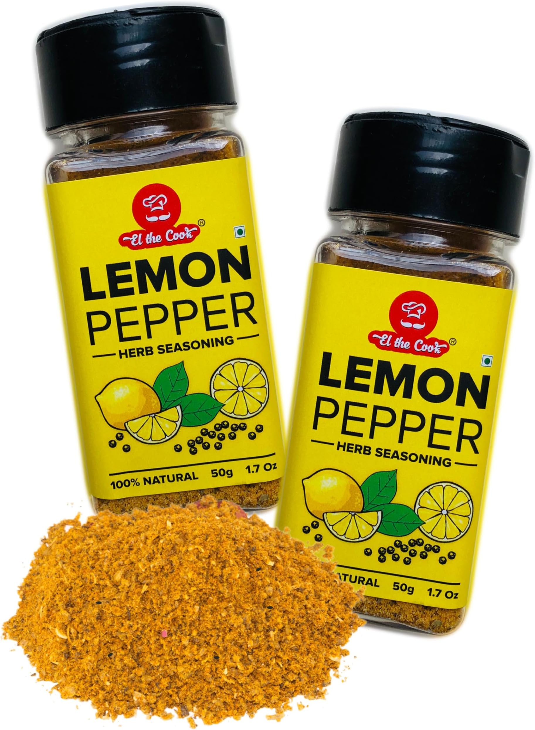EL The Cook Lemon pepper Herb Seasoning 50g x 2 pack