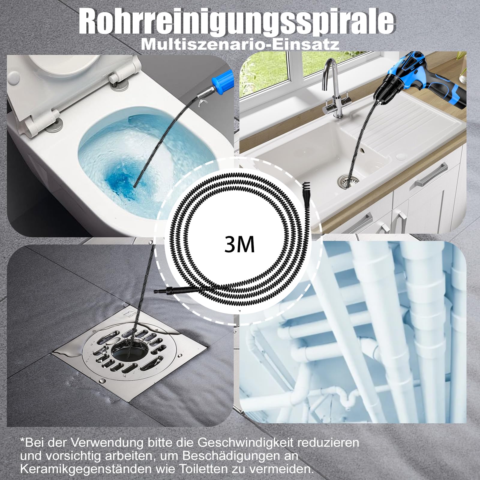 HG duo ontstopper 1 L, afvoerontstopper voor hardnekkige verstoppingen
