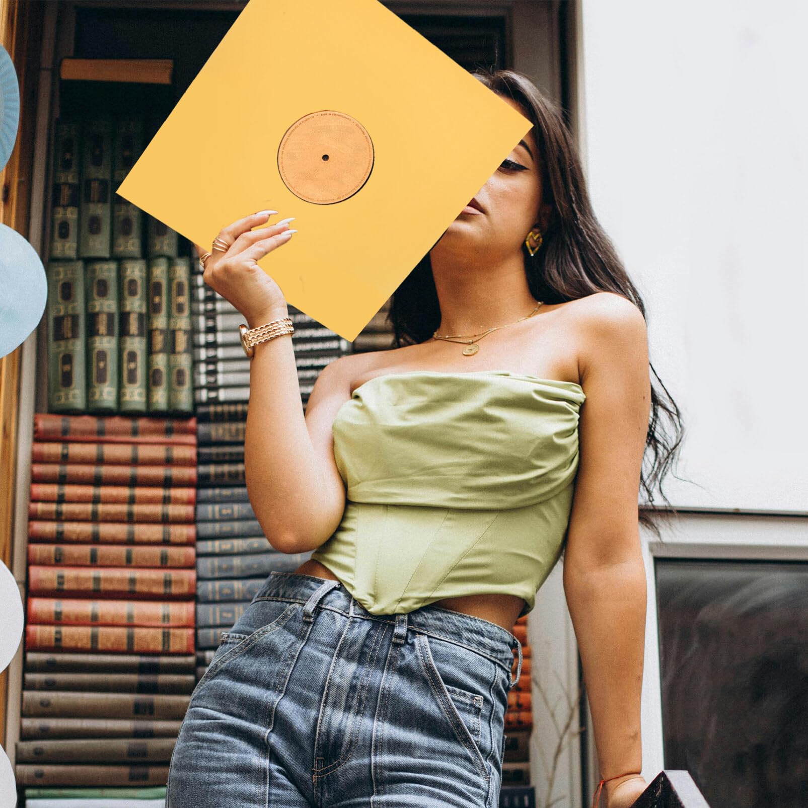 ibasenice 10stücke Schallplattenhüllen Für Vinyl Schallplatten Antistatische Stabile Und Schützende Außenhüllen Für Optimaler Schutz Und Präsentation Ihrer Schallplattensammlung