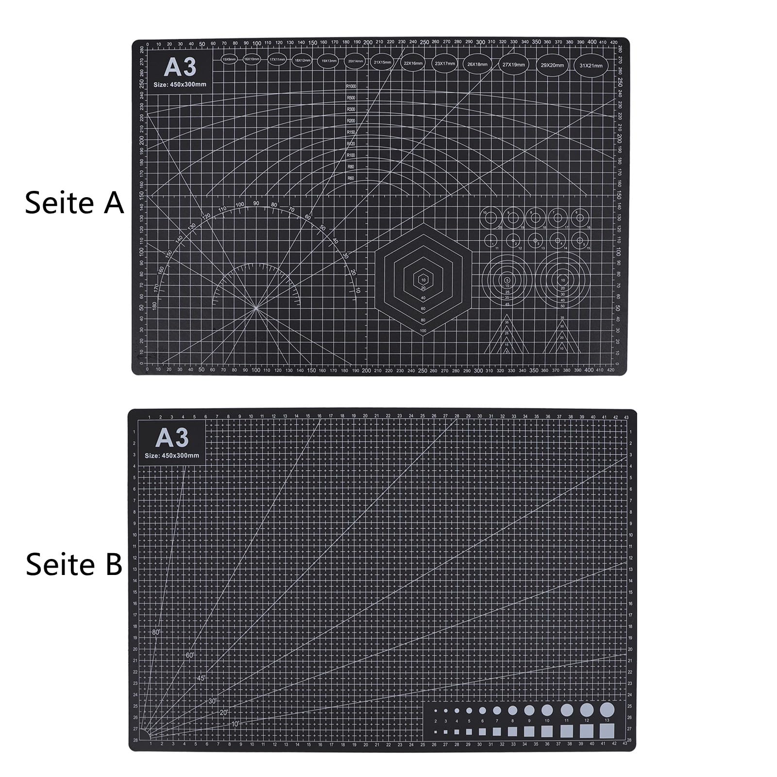 Snijmat a3 - 45 x 30 cm - groen - kantoorartikelen kopen? | Korting tot 25