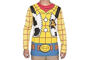 Woody Adult Costume T-Shirt: Embody the Iconic Cowboy