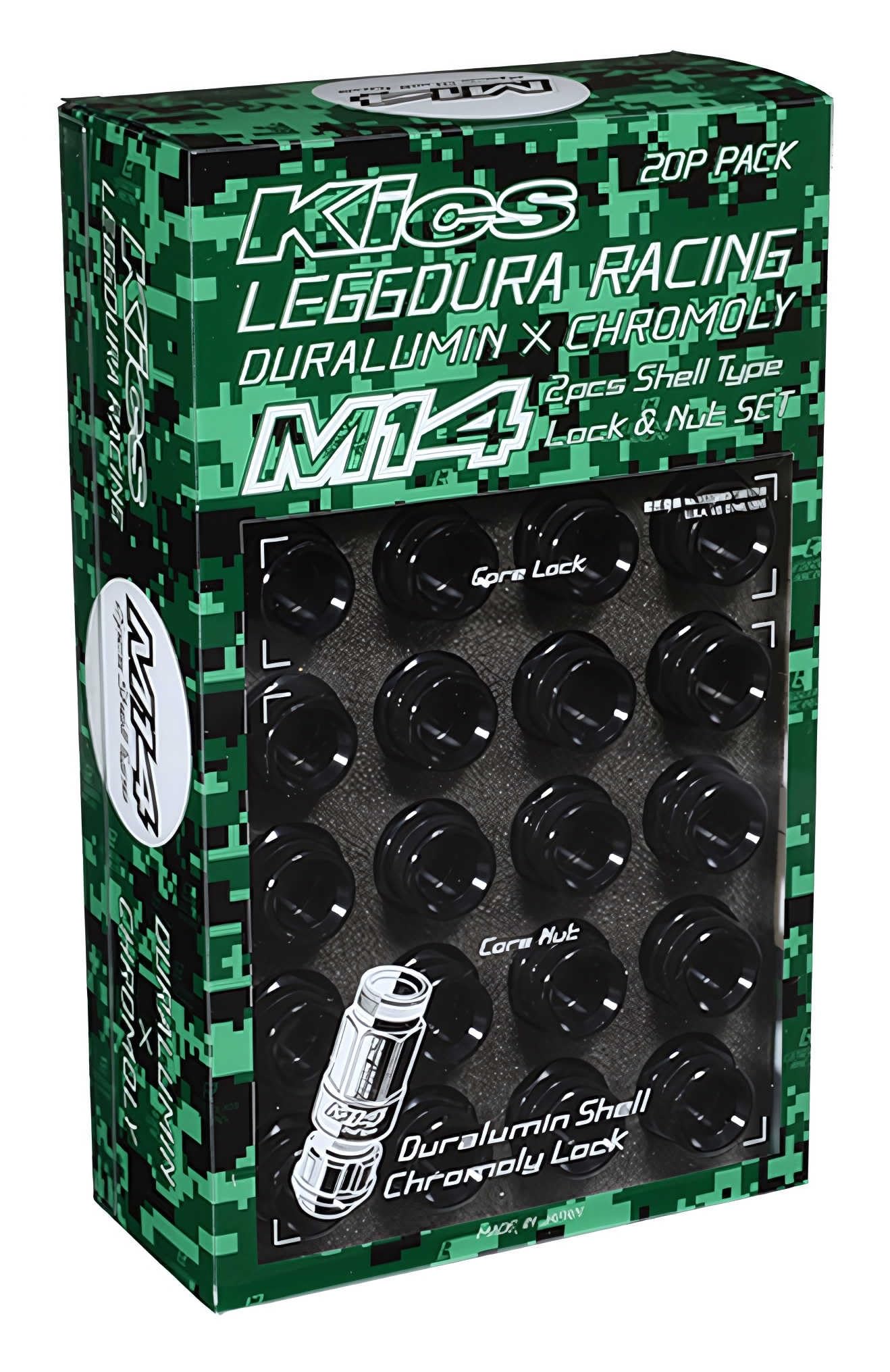Amazon | 協永産業 LEGGDURA RACING 2ピースシェルタイプナット M14XP1