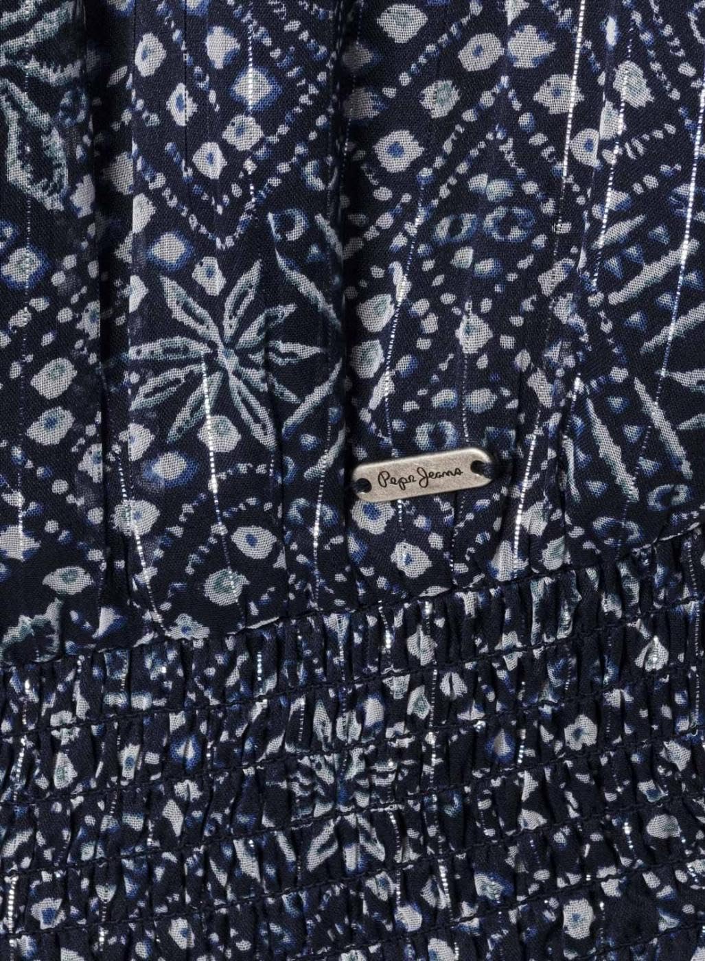Pepe Jeans Sukienka dziewczęca IMABEL, niebieska (granatowa), 10