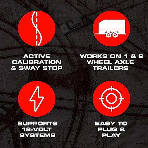 Miniatura 4 de Kit de controlador de frenos eléctricos para remolque REDARC Tow-Pro Liberty, Toyota Land Cruiser, Sequoia, 4Runner, Tundra, Tacoma, frenado