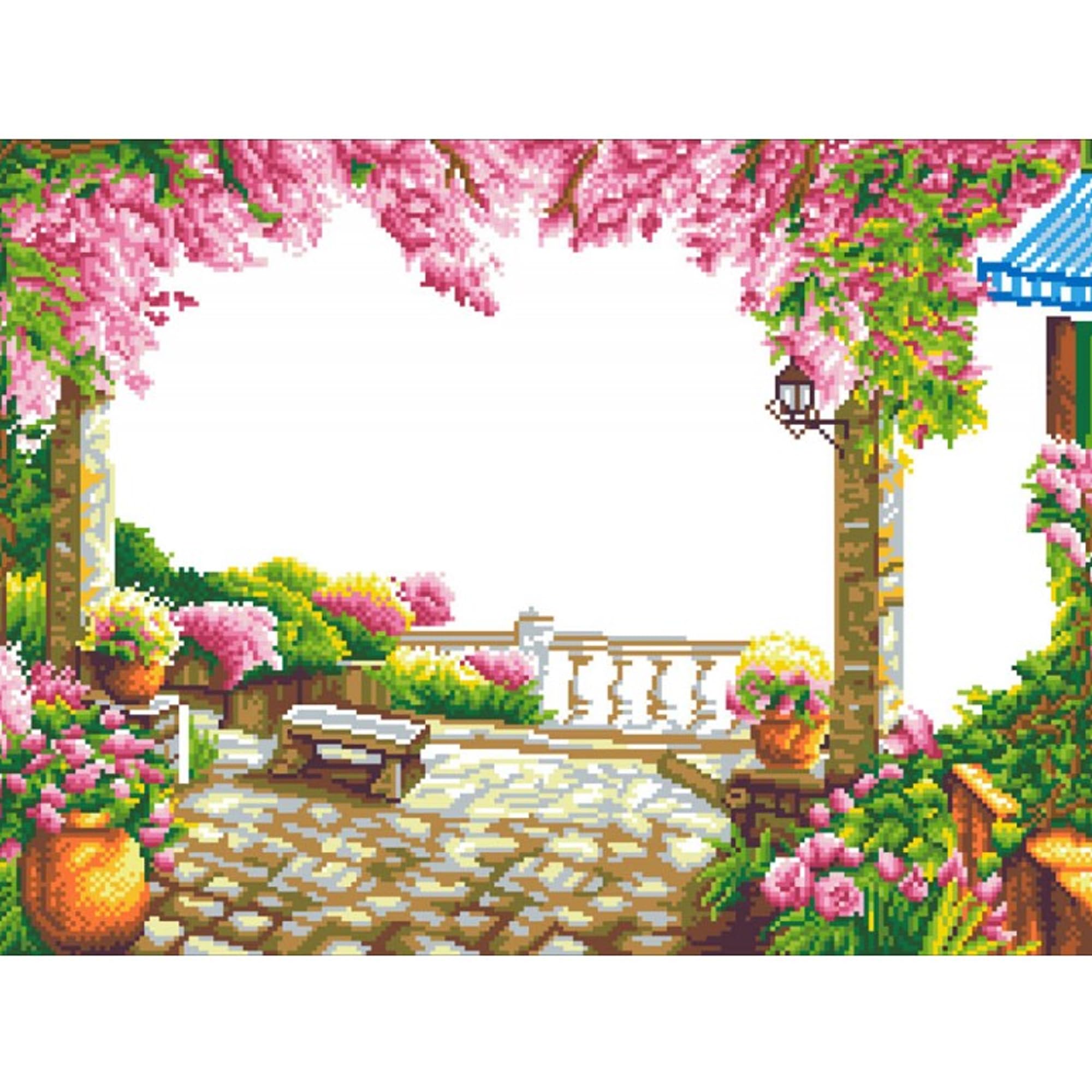 Needleart World Riviera Dream Kit Creativi, Resina, Multicolore, 66 x 47 cm