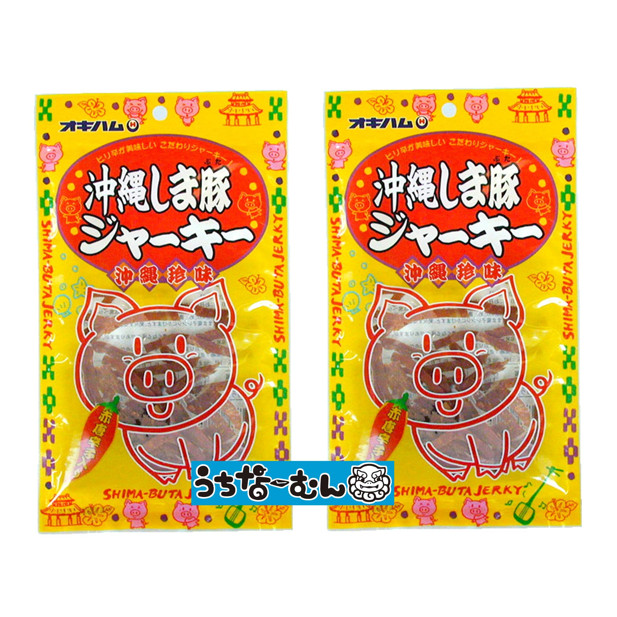 オキハム 沖縄しま豚ジャーキー 25g