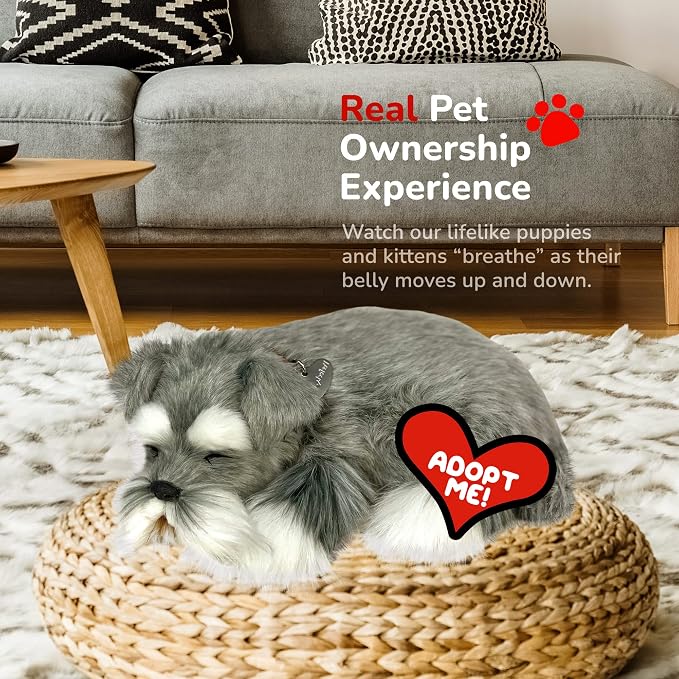 Mascota Interactiva Perfect Petzzz Schnauzer Realista miniatura 5