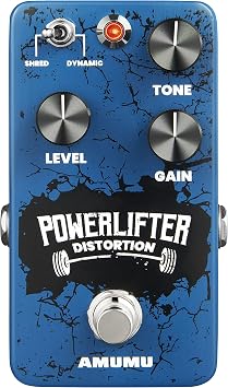 AMUMU POWER LIFTER Distortion Guitar Effects Pedal Handmade