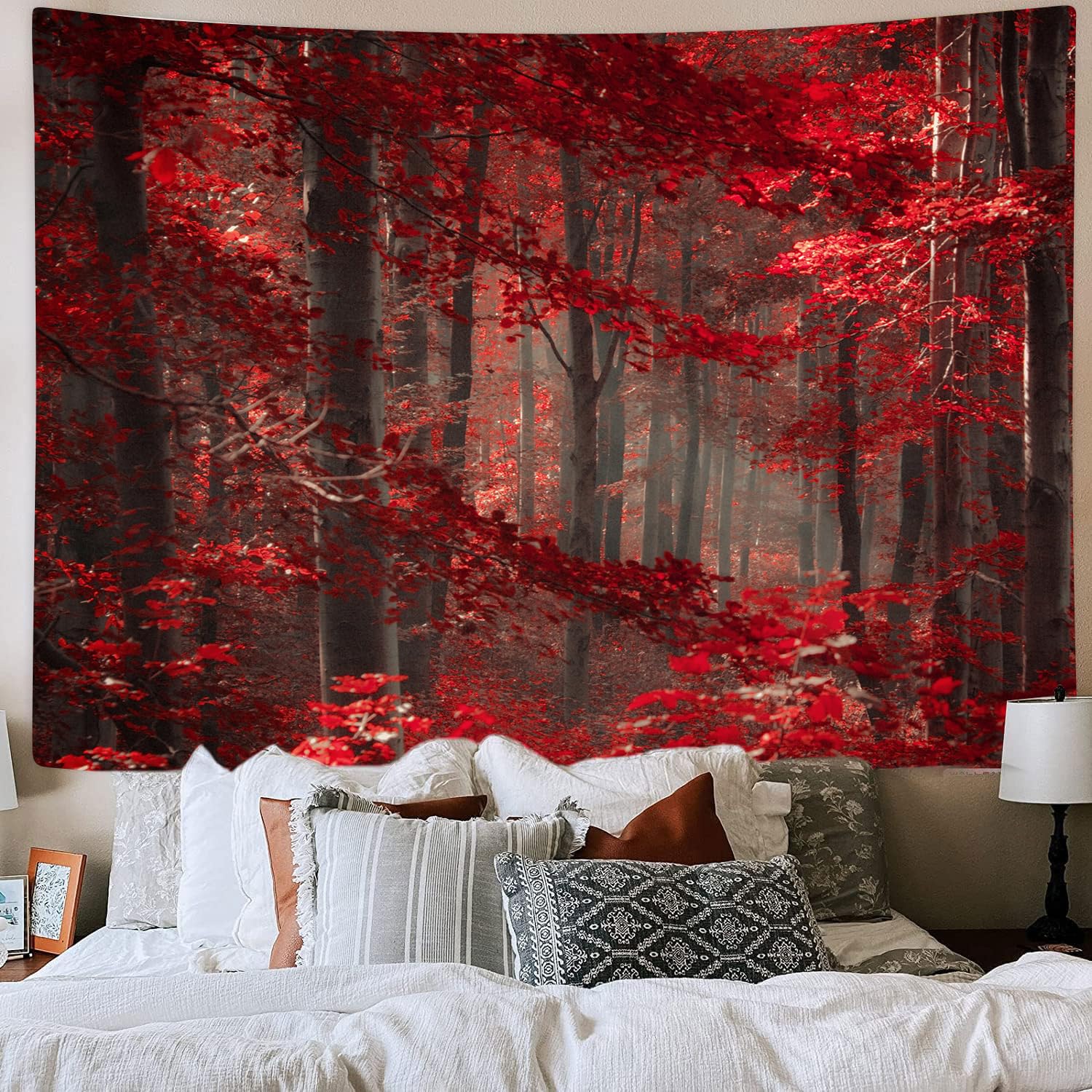 Amazon.com: JAWO Natural Landscape Decor Tapestry Wall Hanging