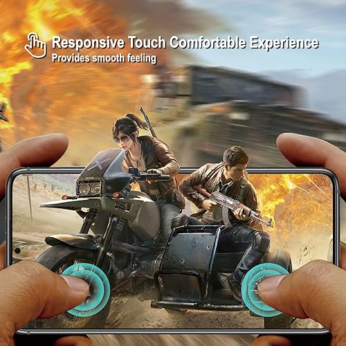 Miniatura 3 de AACL Protector de pantalla de vidrio templado para Galaxy S21 FE 5G, 6.4 pulgadas, [compatible con desbloqueo de huellas dactilares]