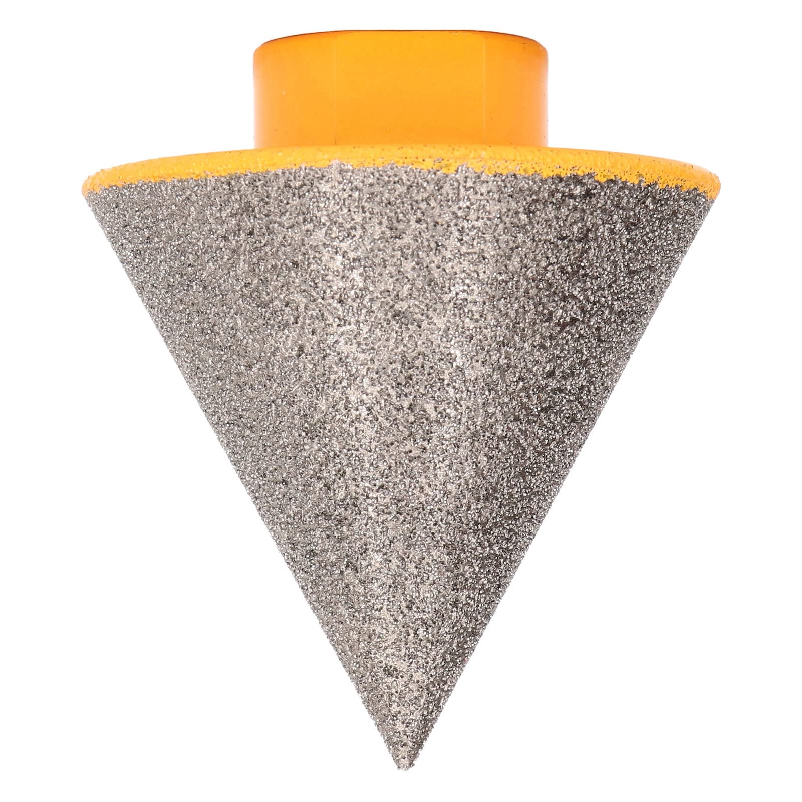 Wakects Punta Diamantata per Smussatura, Punta per Trapano Svasatore Diamantata Brasata Sotto Vuoto 5 8 Pollici 11, Fresatura per Allargamento Fori a 60 Gradi per Installatori di Piastrelle in (48 mm)