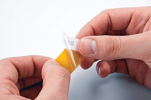 Miniatura 2 de Brady M21-1500-427 cinta de vinilo laminada - Negro sobre blanco, cinta traslúcida - Compatible con impresora BMP21-PLUS - 14 pulgadas de longitud,