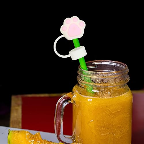 Miniatura 7 de Acoavo Stanley Cup - 6 piezas de popote para vaso Stanley Cup de 0.551 in, tapa de silicona para vaso Stanley de 30 y 40 onzas con asa, grandes y