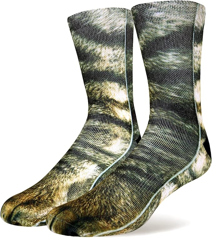 Cute Cat Paw Socks! Funny Crazy 3D Print Socks for Men, Women, & Kids