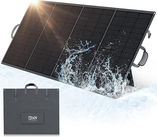 300W Portable Solar Panel for Power Station, Foldable Solar Charger,