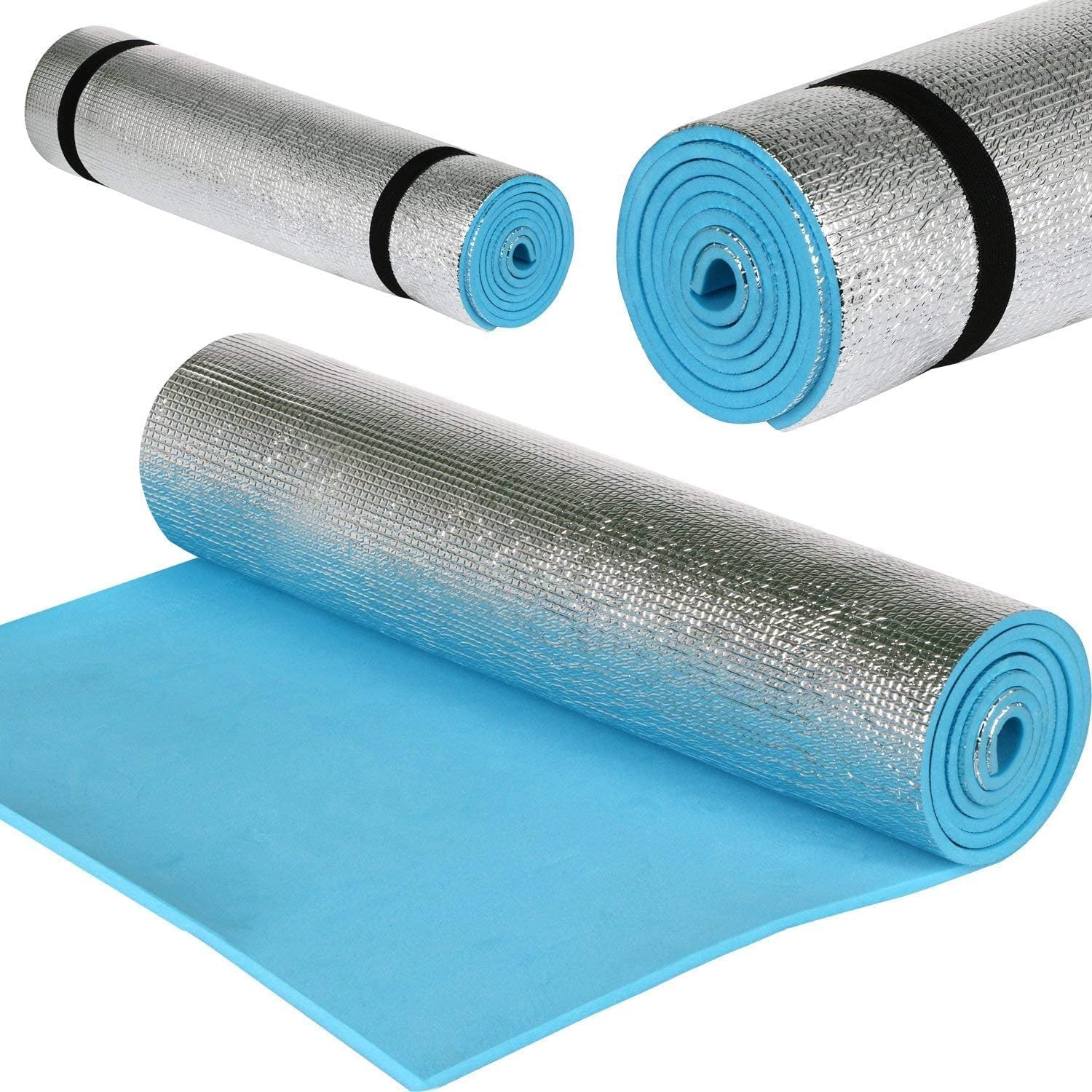 Oceano Materassino da campeggio Schiuma Escursioni Pic-nic Spiaggia attività aria aperta Materasso Leggero Stuoia isolata Camping Foam Mat durevole confortevole impermeabile umidità suolo 180x50x0.5cm