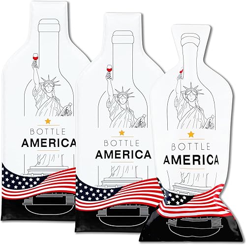 Miniatura 10 de Bottle America - Fundas protectoras de viaje reutilizables para botellas de vidrio  Resistente a impactos y fugas  Bolsa de transporte  Avión