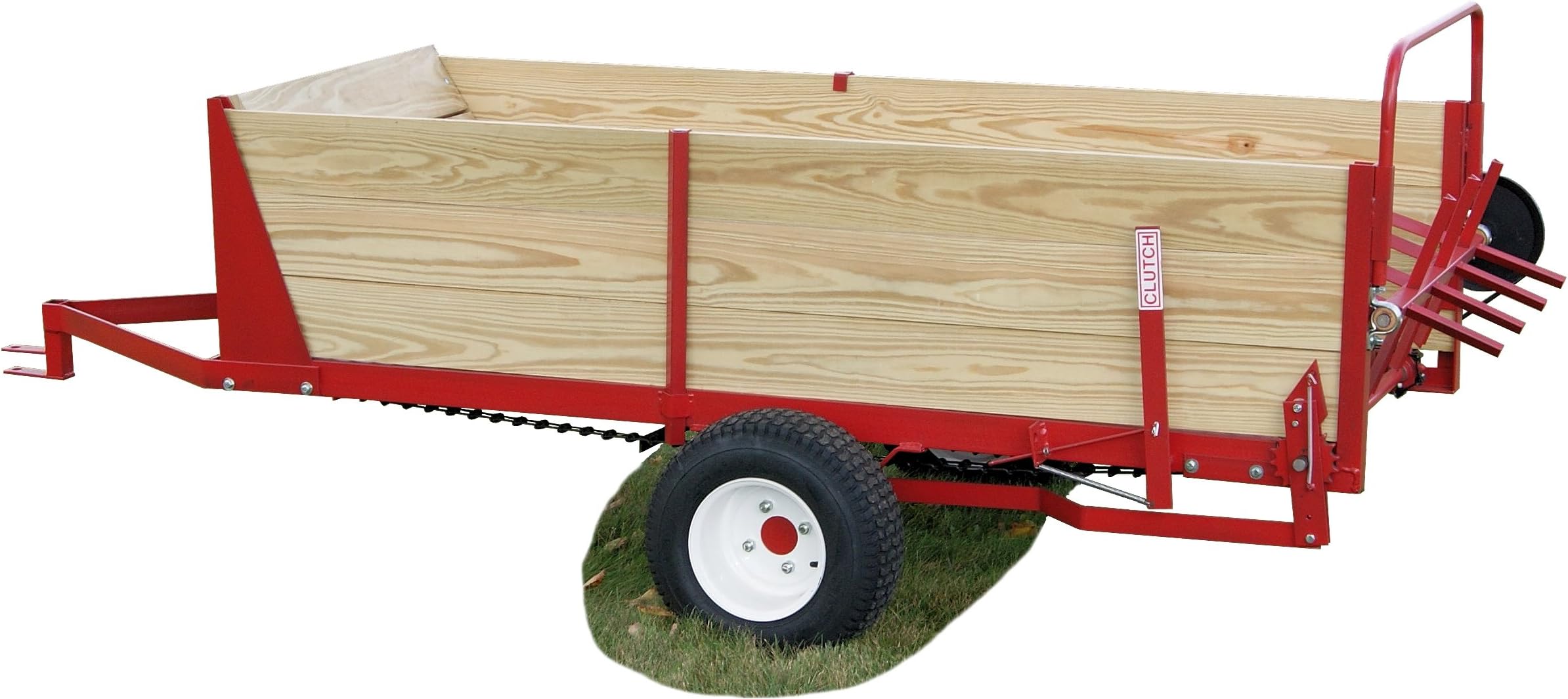 Model 600 25 Bushel Tow Behind Ground Driven Horse Manure Spreader Can Be Pulled Behind with ATV's, SXS Or Any Lawn Garden Tractors Including Zero Turn Mowers