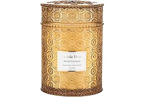 Voluspa Baltic Amber Candle: Soothing and Luxurious Amber Aroma