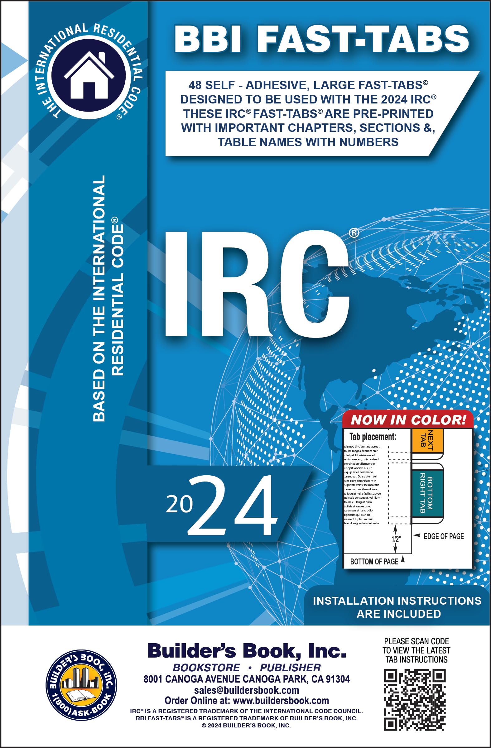 2024 International Residential Code (IRC) Fast-Tabs