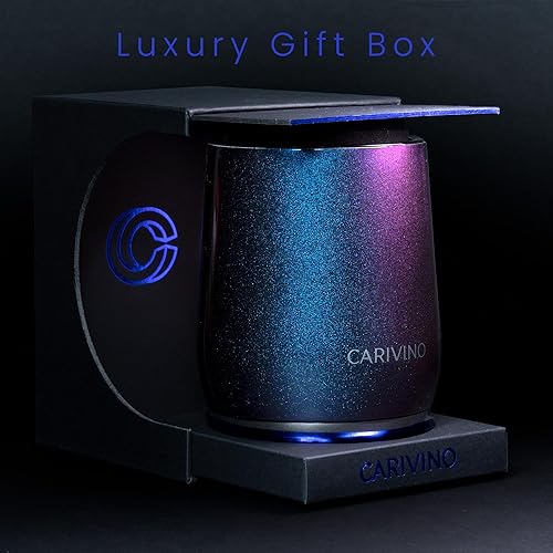 Miniatura 2 de Vaso de vino de lujo con interior de cerámica, base de corcho genuino y tapa Tritan, aislamiento al vacío de acero inoxidable avanzado con