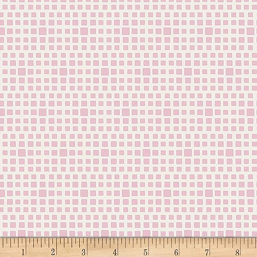 Miniatura 4 de Art Gallery Fabrics Galería de arte Squared Elements Sweetheart tela, rosa