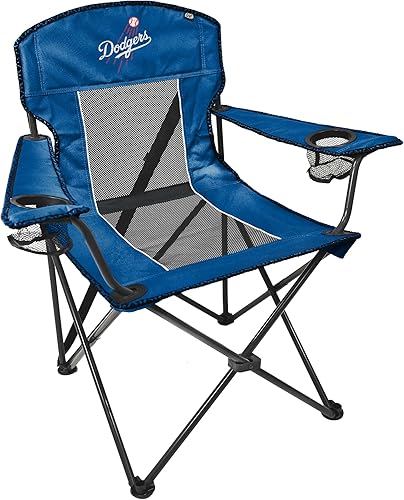 Miniatura 3 de Equip Outfield Sports - Silla plegable para fanáticos de Los Angeles Dodgers