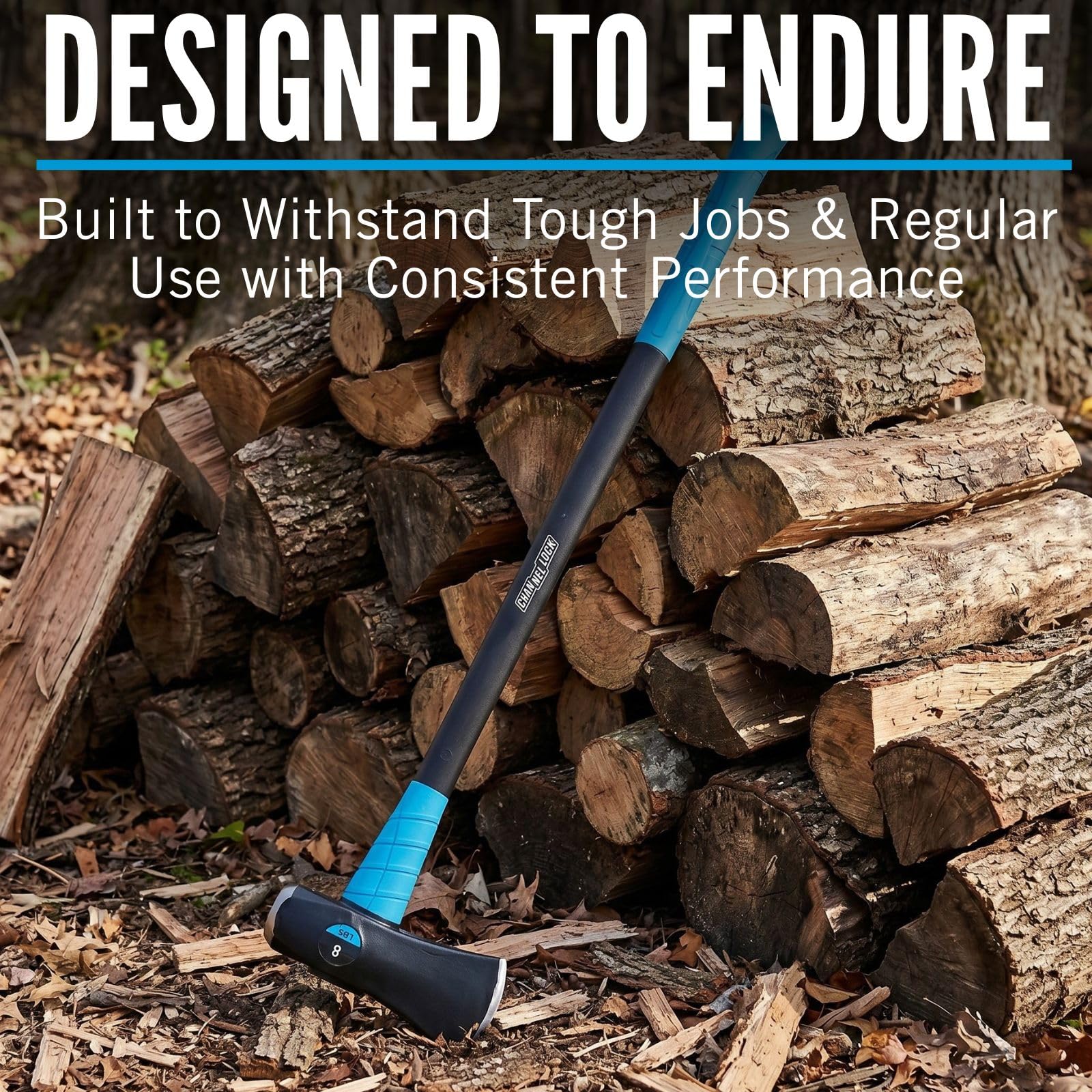 Amazon.com : Channellock Maul Axe - German Style, Splitting Maul