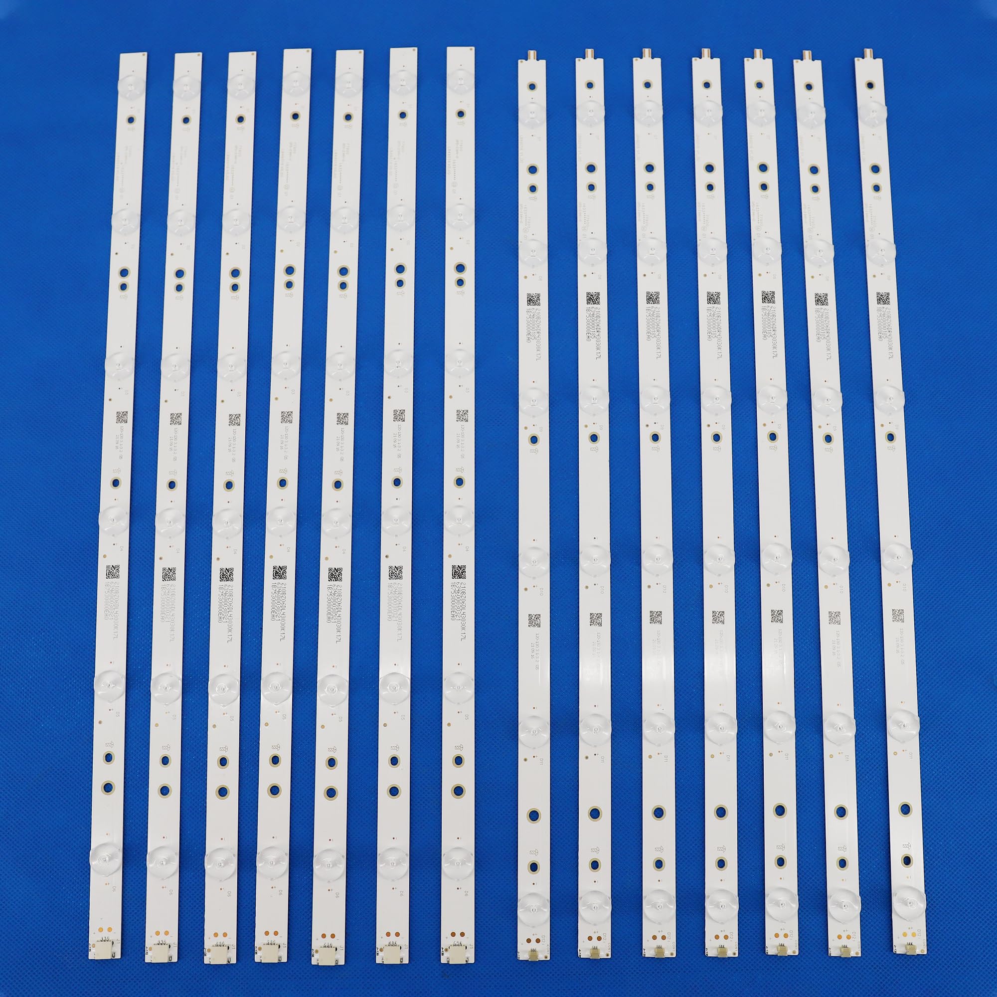 Kit de 14 Bandes LED for Philips 49" LB-PF3030-GJD2P6C490712-LD RB 49AEL2-L KD-49X6000D 49PUH6101 49PUS6501