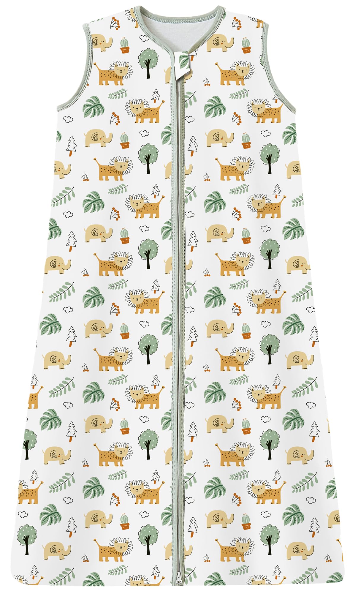 Chilsuessy Kinder Sommer Schlafsack 2er Pack 0.5 Tog Baby Sommerschlafsack aus 100% Baumwolle, Babyschlafsack für Jungen und Mädchen