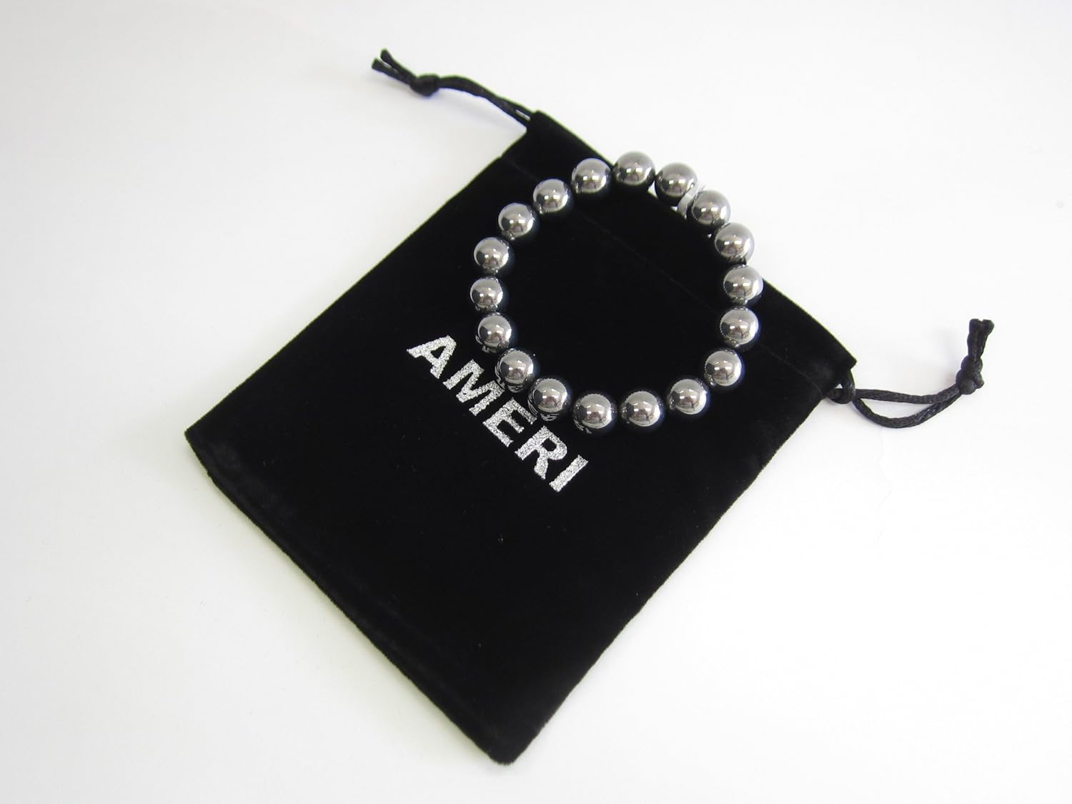 【専用ページです】テラヘルツ鉱石 純度99.9999% パワーストーン　ケイ素 テラヘルツ鉱石ブレスレット◇ミラーボールカット 12mm玉◇