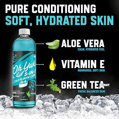 Miniatura 3 de Oh Yuk Tratamiento de agua fría 5 en 1  Limpiador, clarificador, acondicionador, combate los olores  Desodoriza para la frescura  Bañera fría y baño