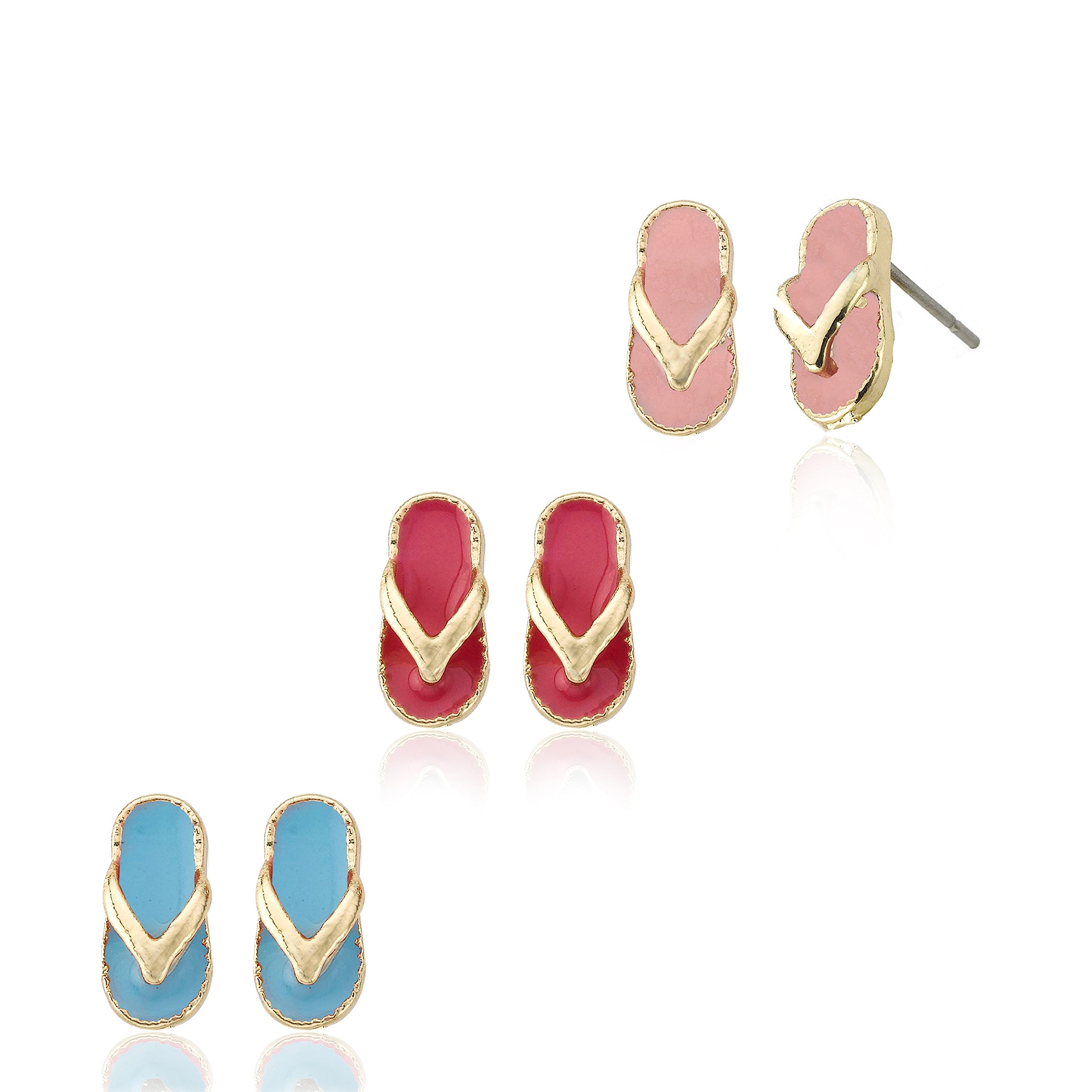 Flip Flop Earring Set/ 3 Pack
