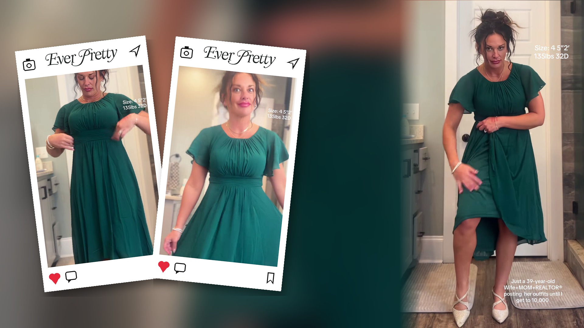cute ankle length dresses under $45 Ever-Pretty Women's Chiffon Midi Wedding Guest Dress Cocktail The wide comfortable straps Sleeveless A-line gown Lafaba Women's Navy Blue Color:Sage Green