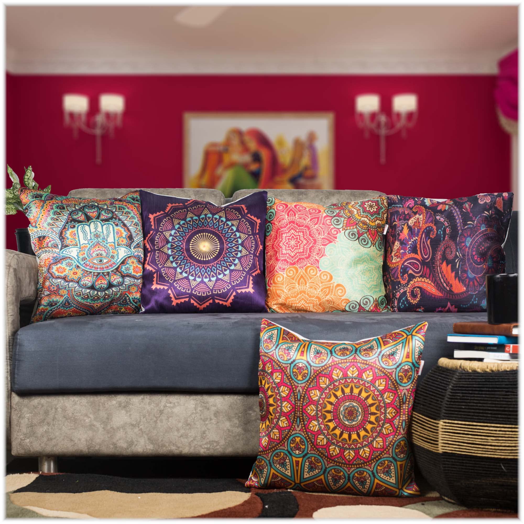 See full amazon price history chart for Vendola Multicolor Microfiber Satin 250TC Cushion Pillow Covers, Multicolor, Set of 5 (16X16 Inches, Mandala) Vendola Multicolor Microfiber Satin 250TC Cushion Pillow Covers, Multicolor, Set of 5 (16X16 Inches, Mandala) (B08J5CG41B) Amazon Price History, Amazon Price Tracker