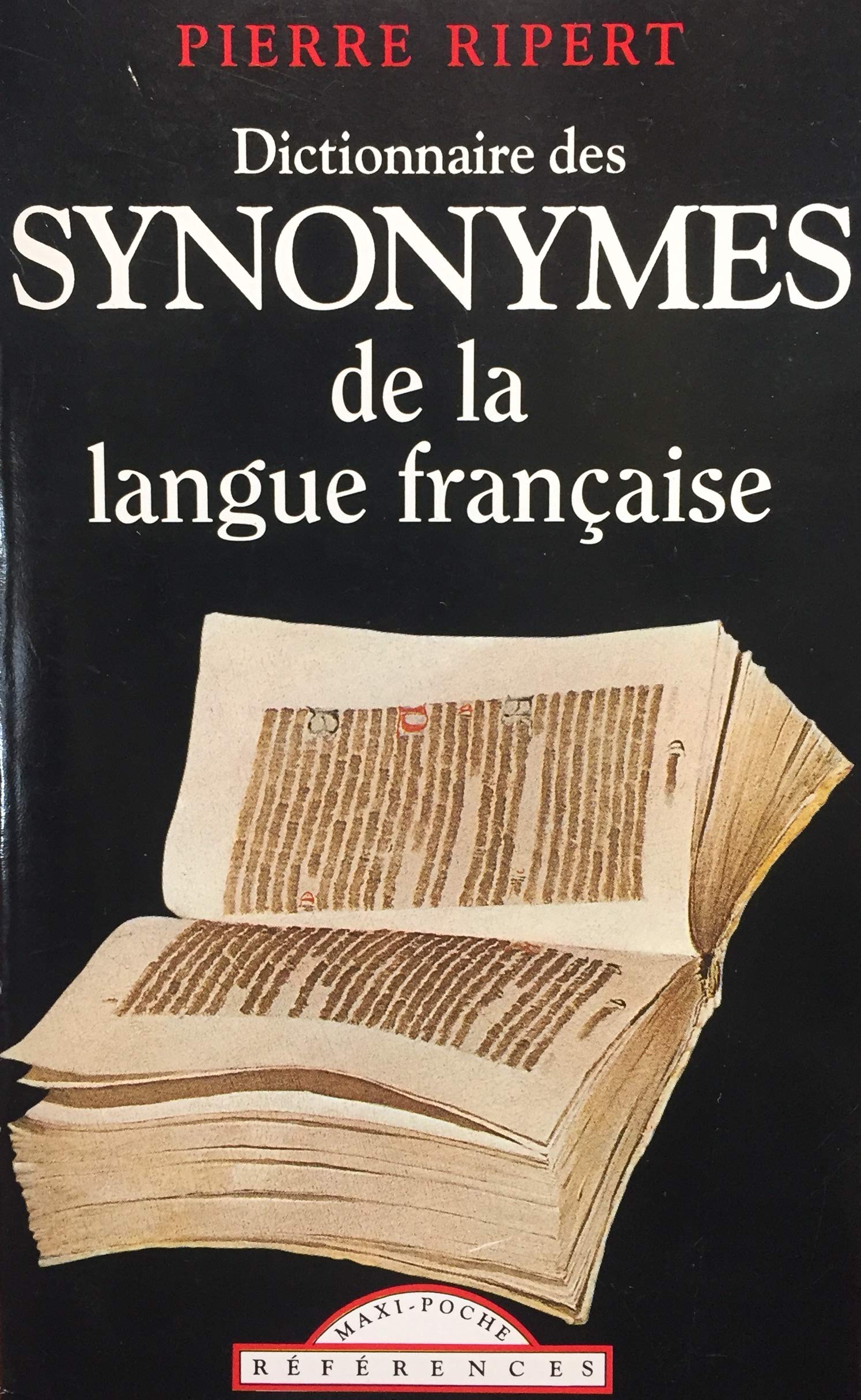 Dictionnaire Des Synonymes De RIPERT, PIERRE