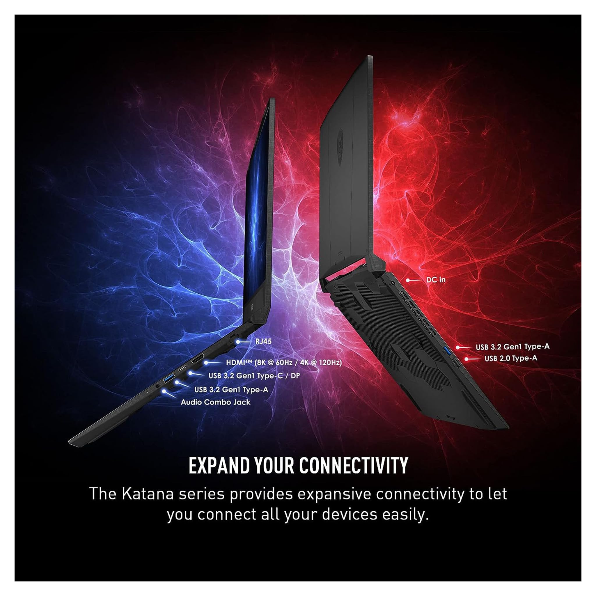 Amazon.com: MSI Katana 15 Laptop para juegos, Intel i7-13620H, 32
